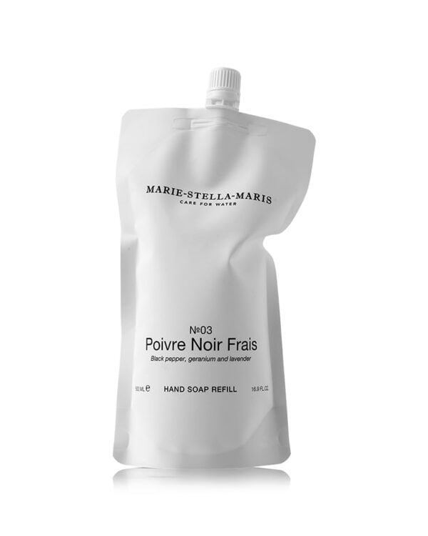 marie stella maris hand soap refill poivre noir frais