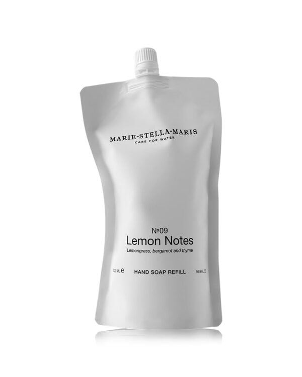 marie stella maris hand soap refill lemon notes