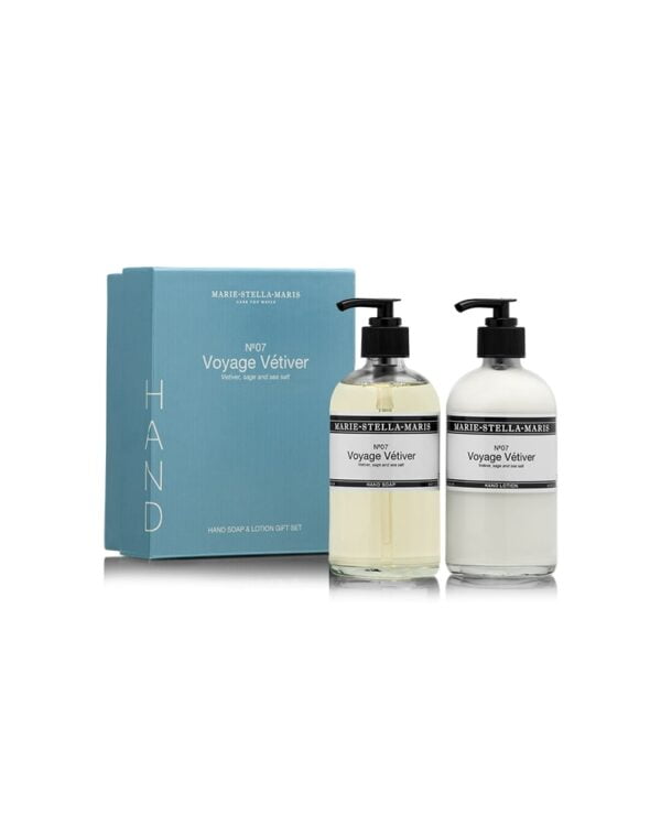 marie stella maris hand gift set voyage vétiver