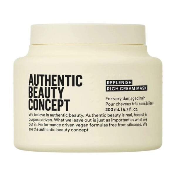 authentic beauty concept replenish rich cream mask