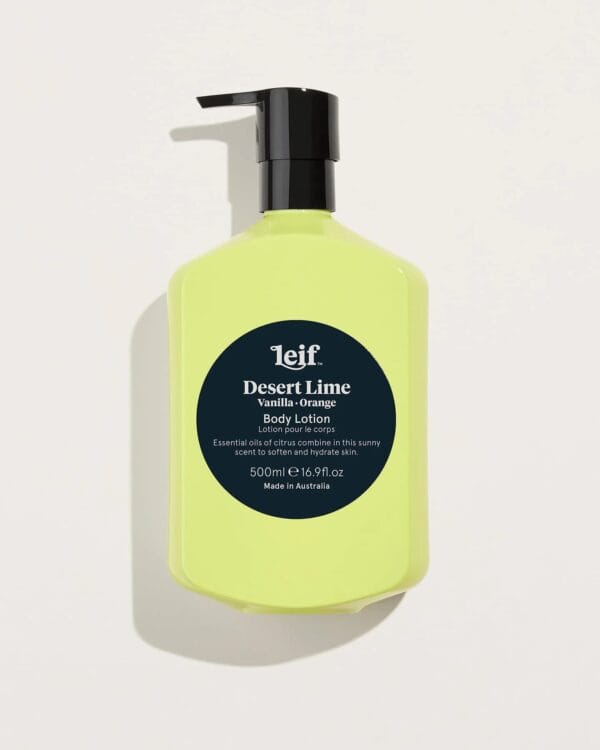 leif desert lime body lotion