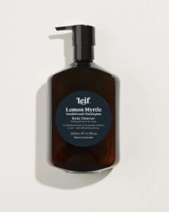 leif lemon myrtle body cleanser