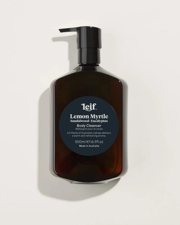 leif lemon myrtle body cleanser