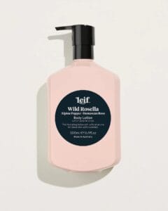 leif wild rosella body lotion