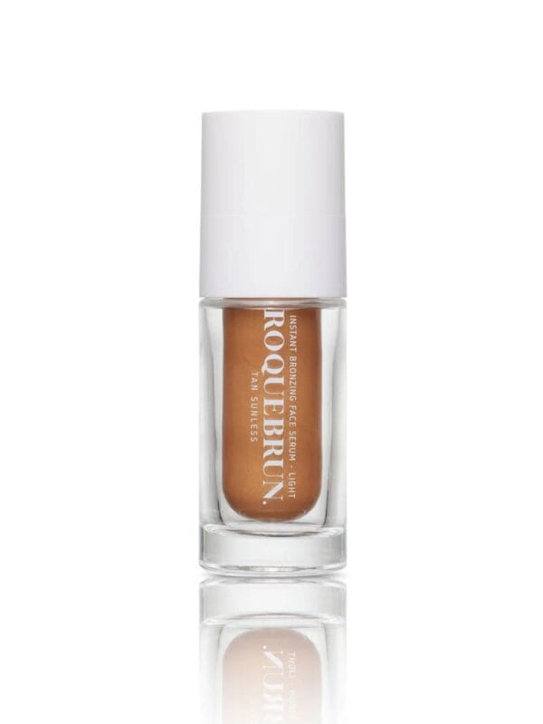 roquebrun instant bronzing face serum light